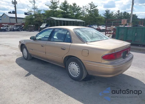 2000 Buick Century Custom z USA, uszkodzony, nr VIN 2G4WS52JXY1168652